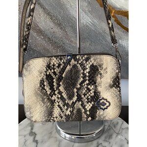 Oryany Leather Crossbody Reptile Purse